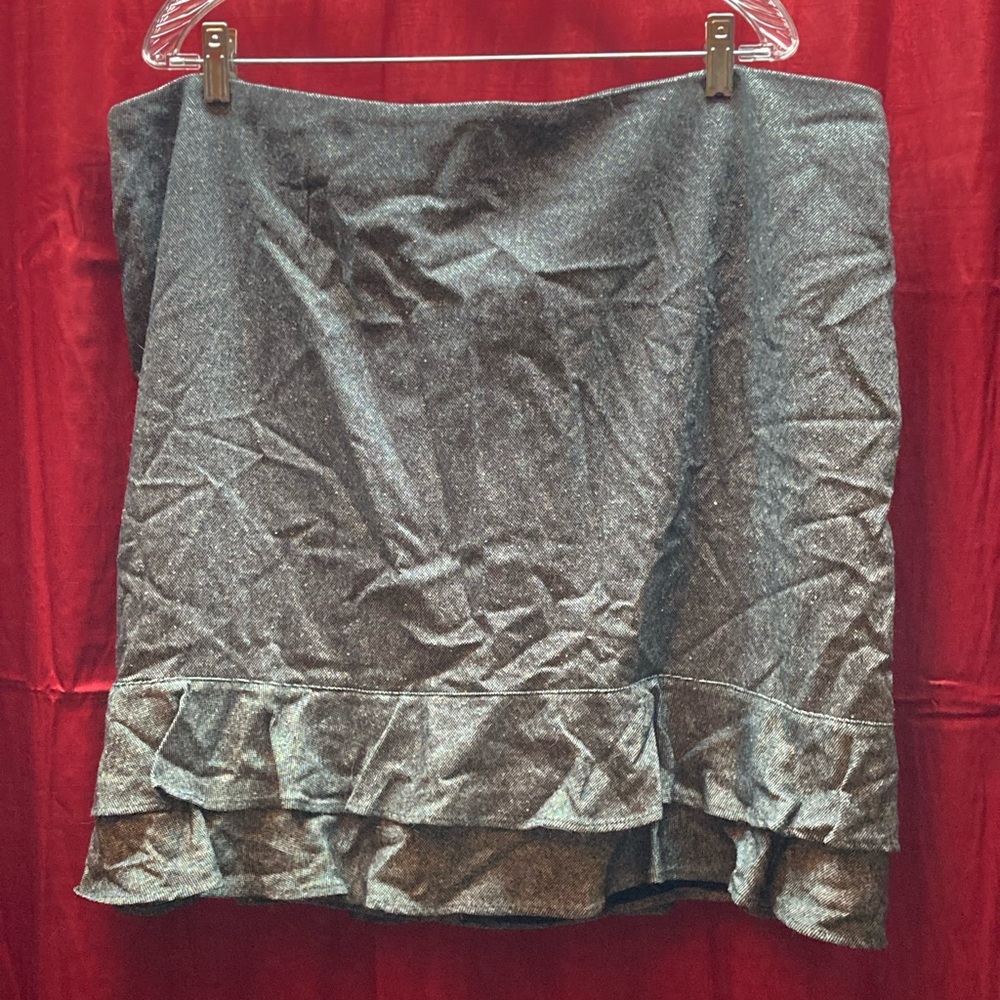 Talbots Tweed Lined Layer Skirt Womens 22WP Plus Petite